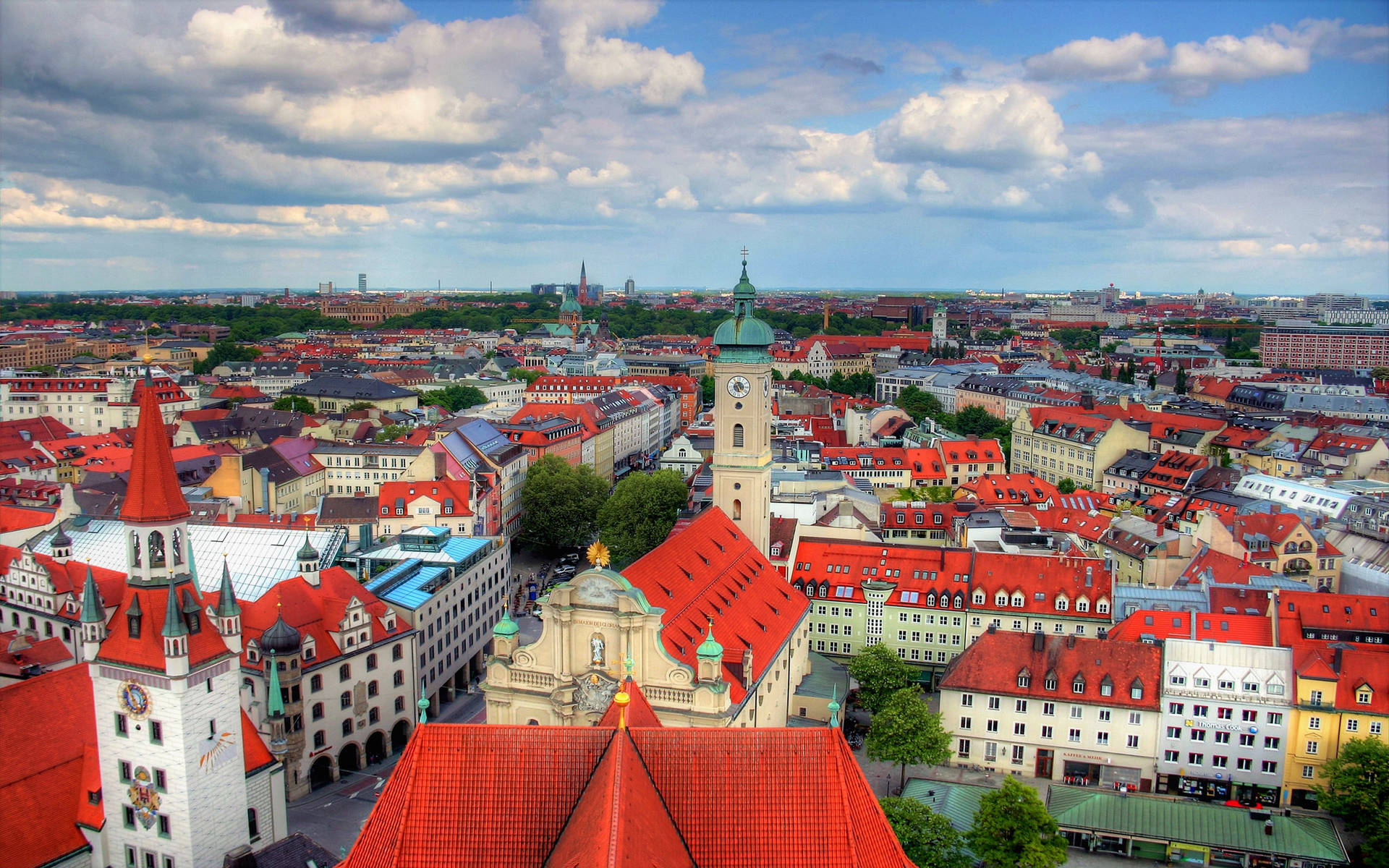 Munich Urban City Ev164n3e0wv37nmf Wallpaper