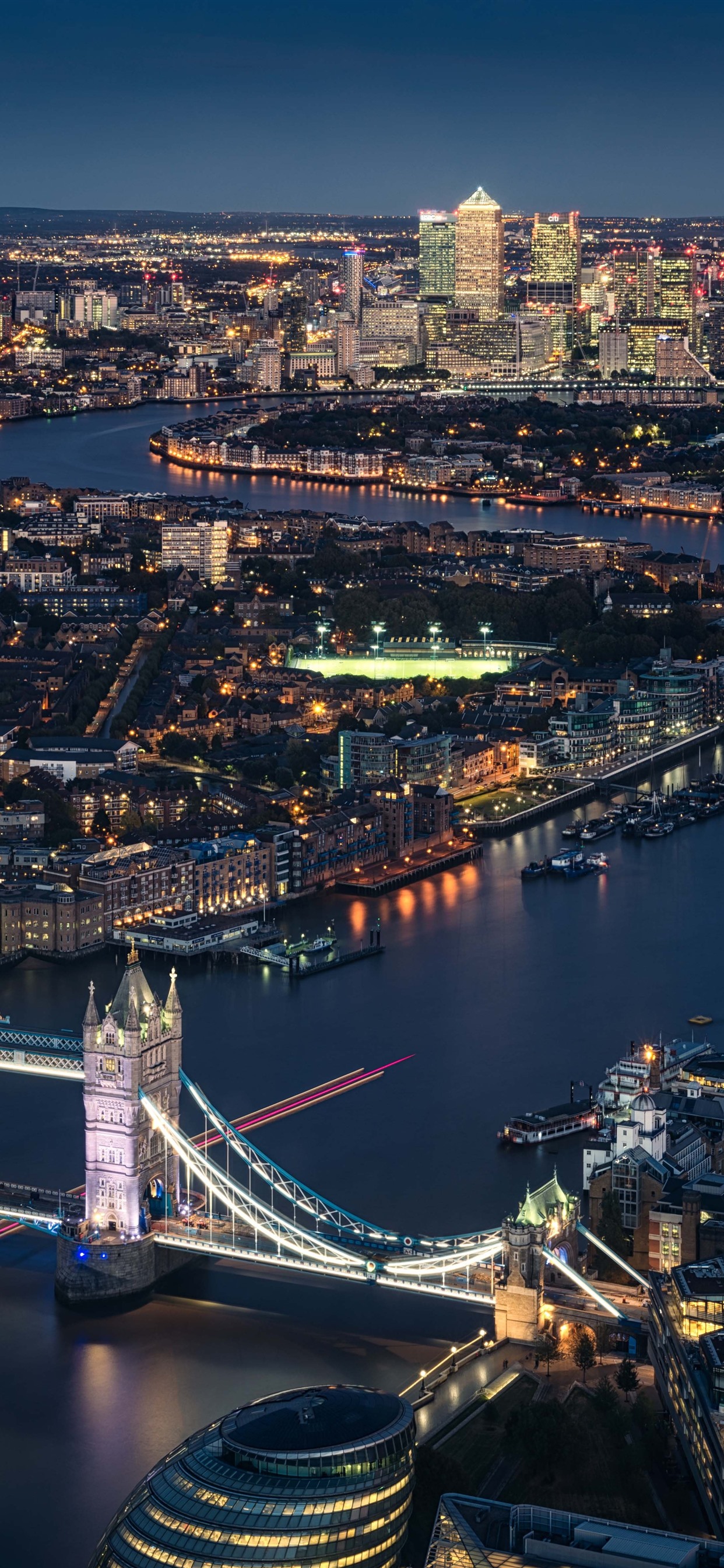 iPhone Wallpaper London England Thames River Tower