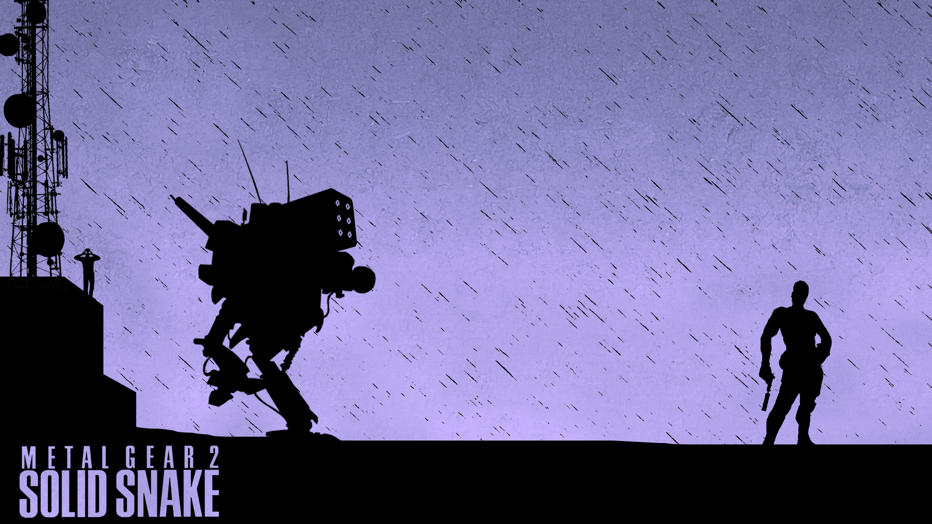 Metal Gear Solid Snake Computer Wallpaper Desktop Background