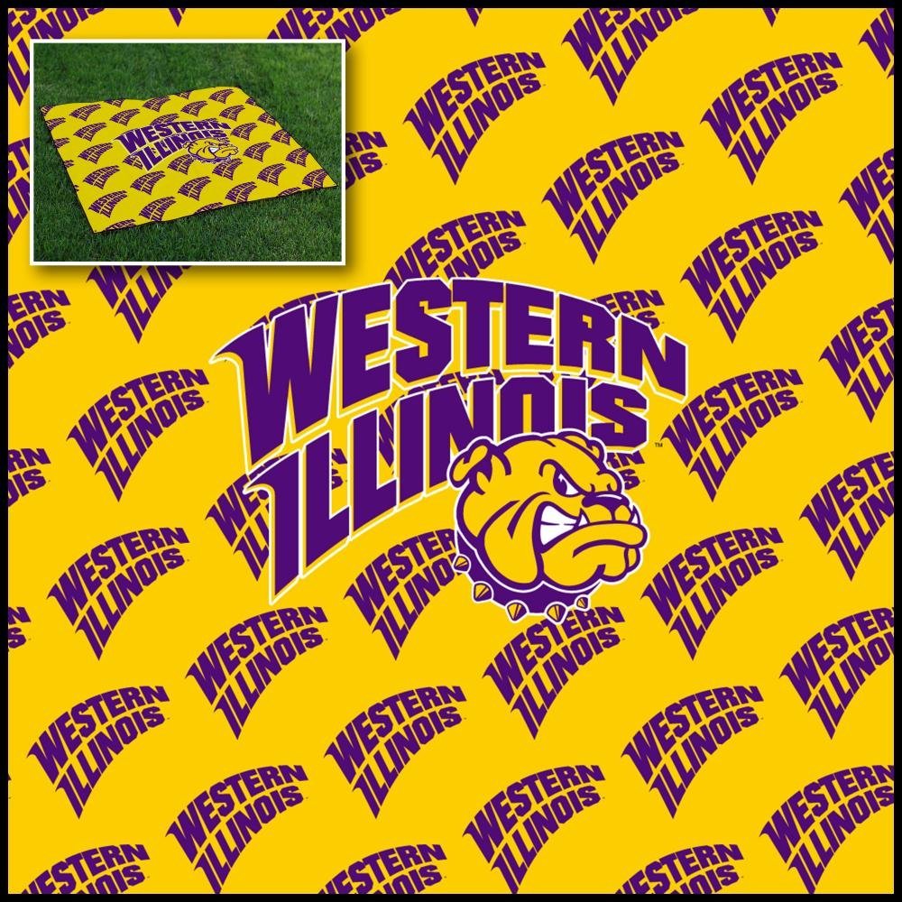 Buy Western Illinois University Leathernecks Wallpaper Tie Purple