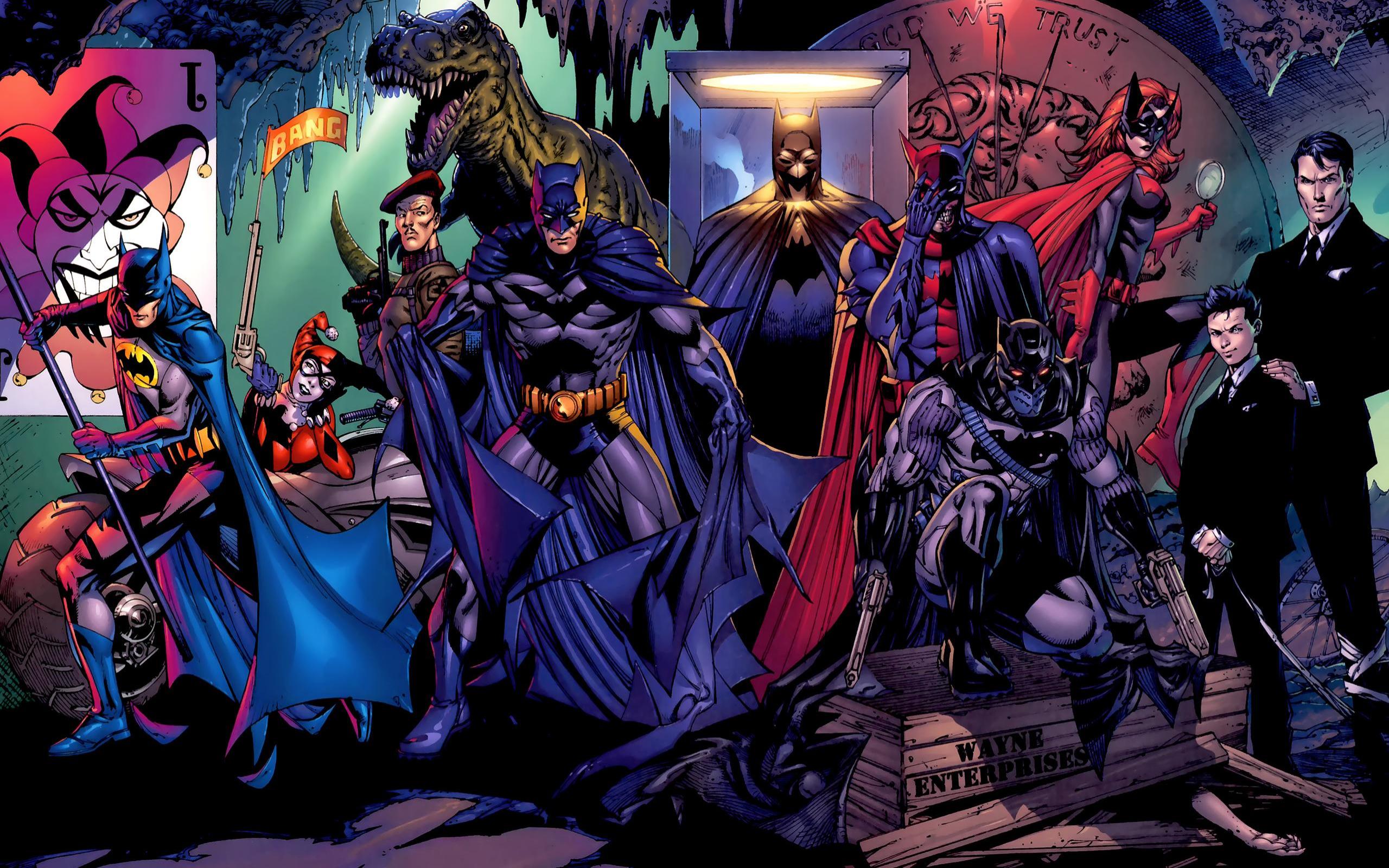 Batman DC Wallpaper 2560x1600 Batman DC Comics Harley Quinn 2560x1600
