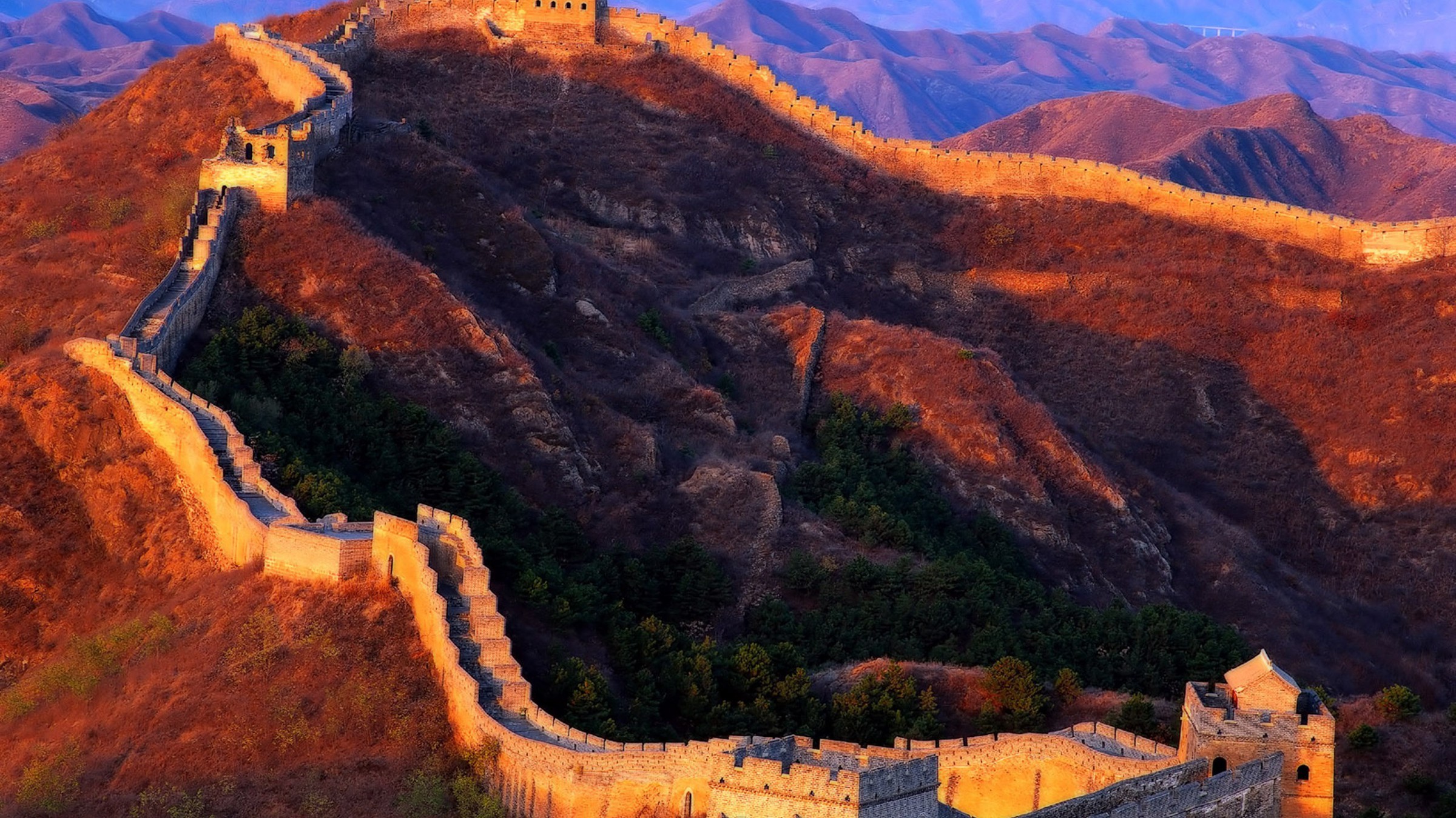 Great Wall Of China Architecture Landscapes Wallpaper