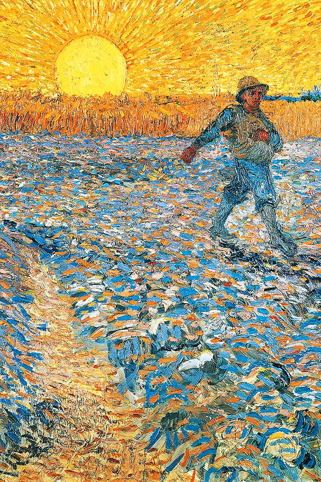 Van Gogh Wallpaper iPhone Original By