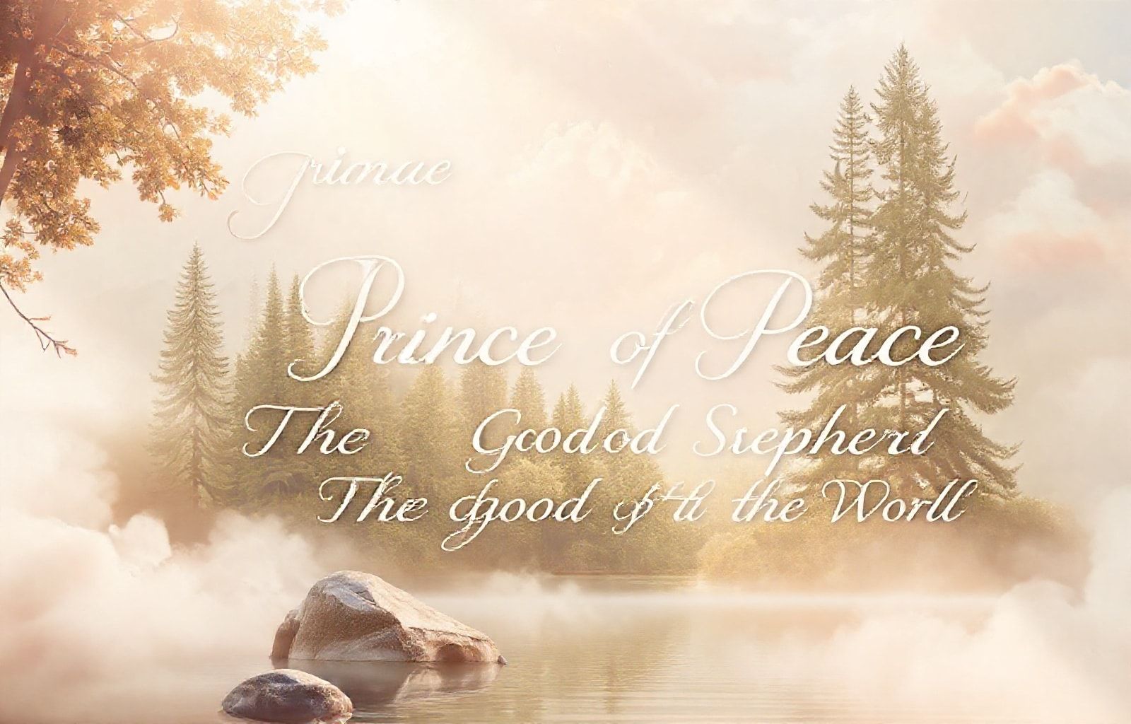 Names Of Jesus Wallpaper