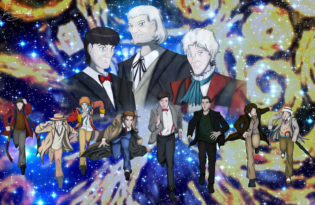 All The Doctors Doctor Who By Ferrlm