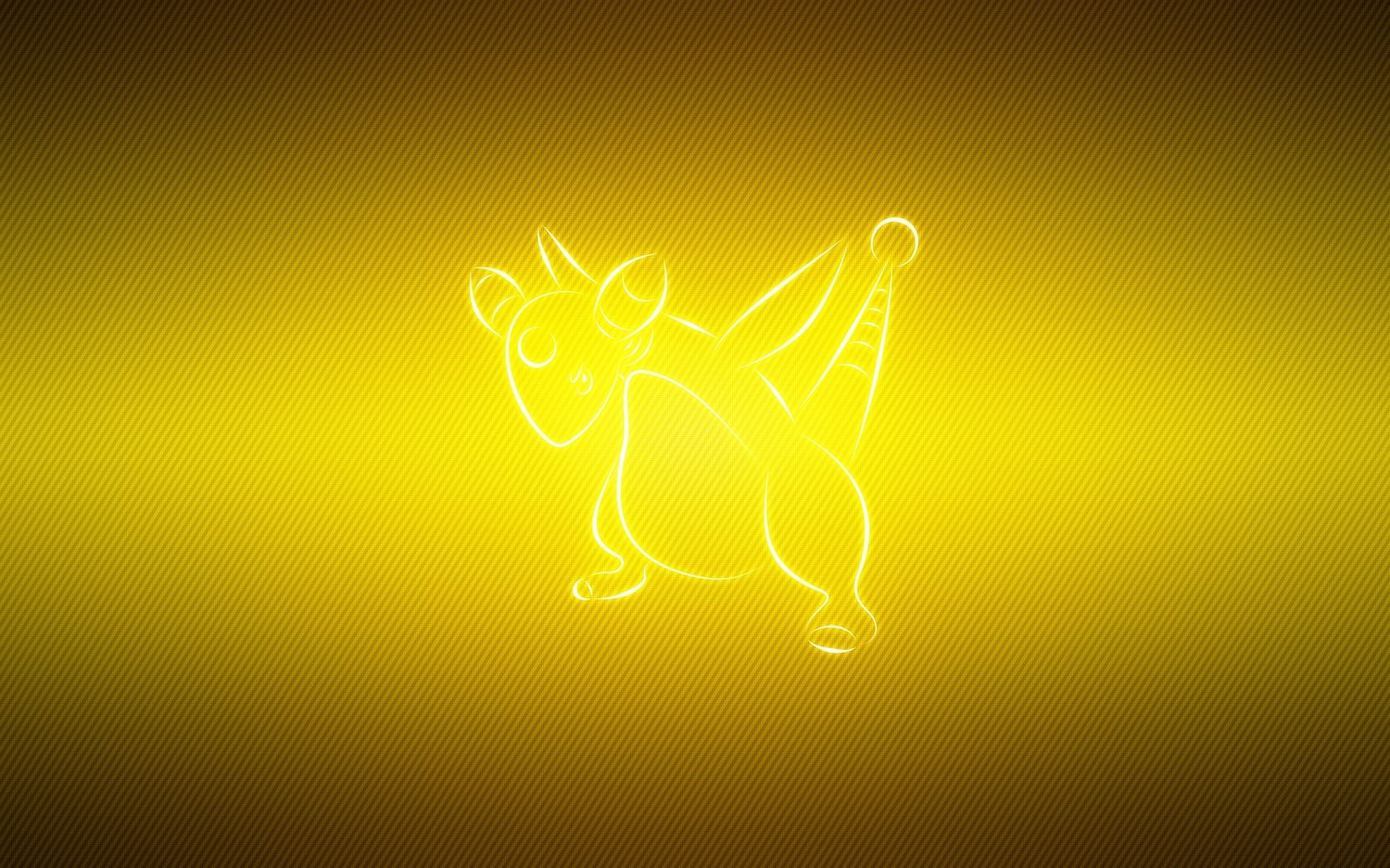 Wallpaper Ampharos Pokemon Animal Yellow