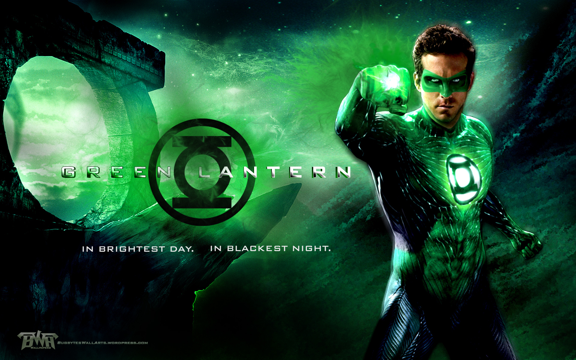Batman HD Background Green Lantern Desktop Wallpaper