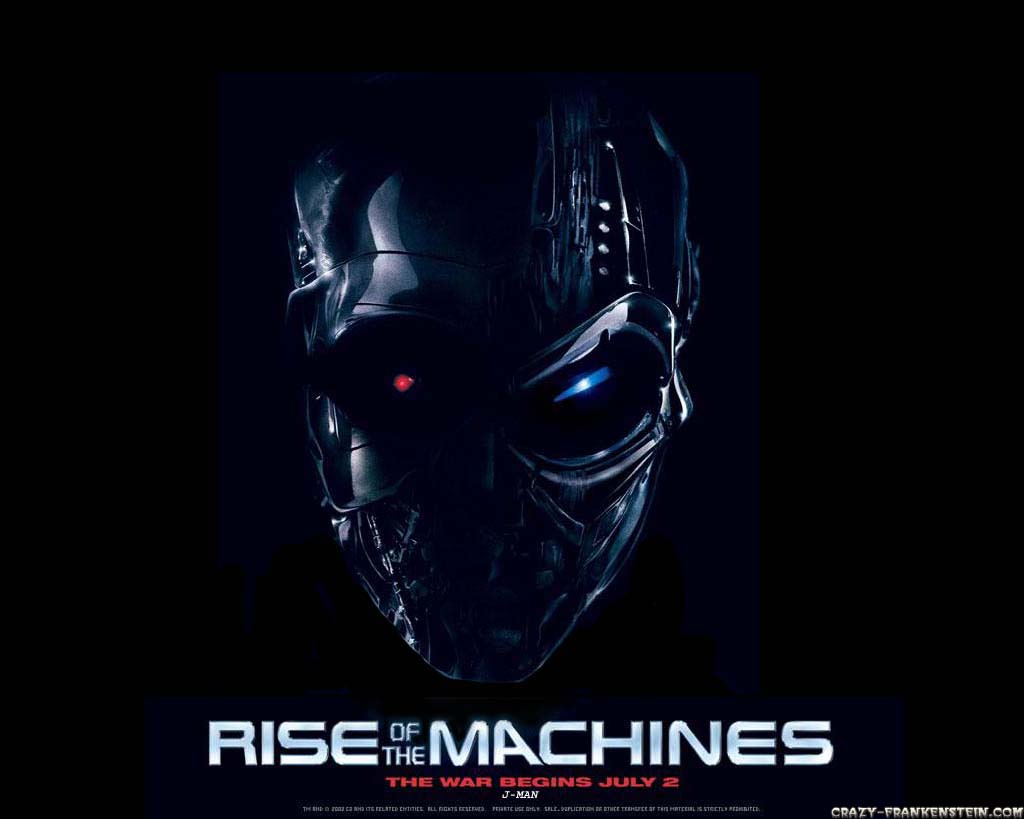 Wallpaper Rise Of The Machines Terminator