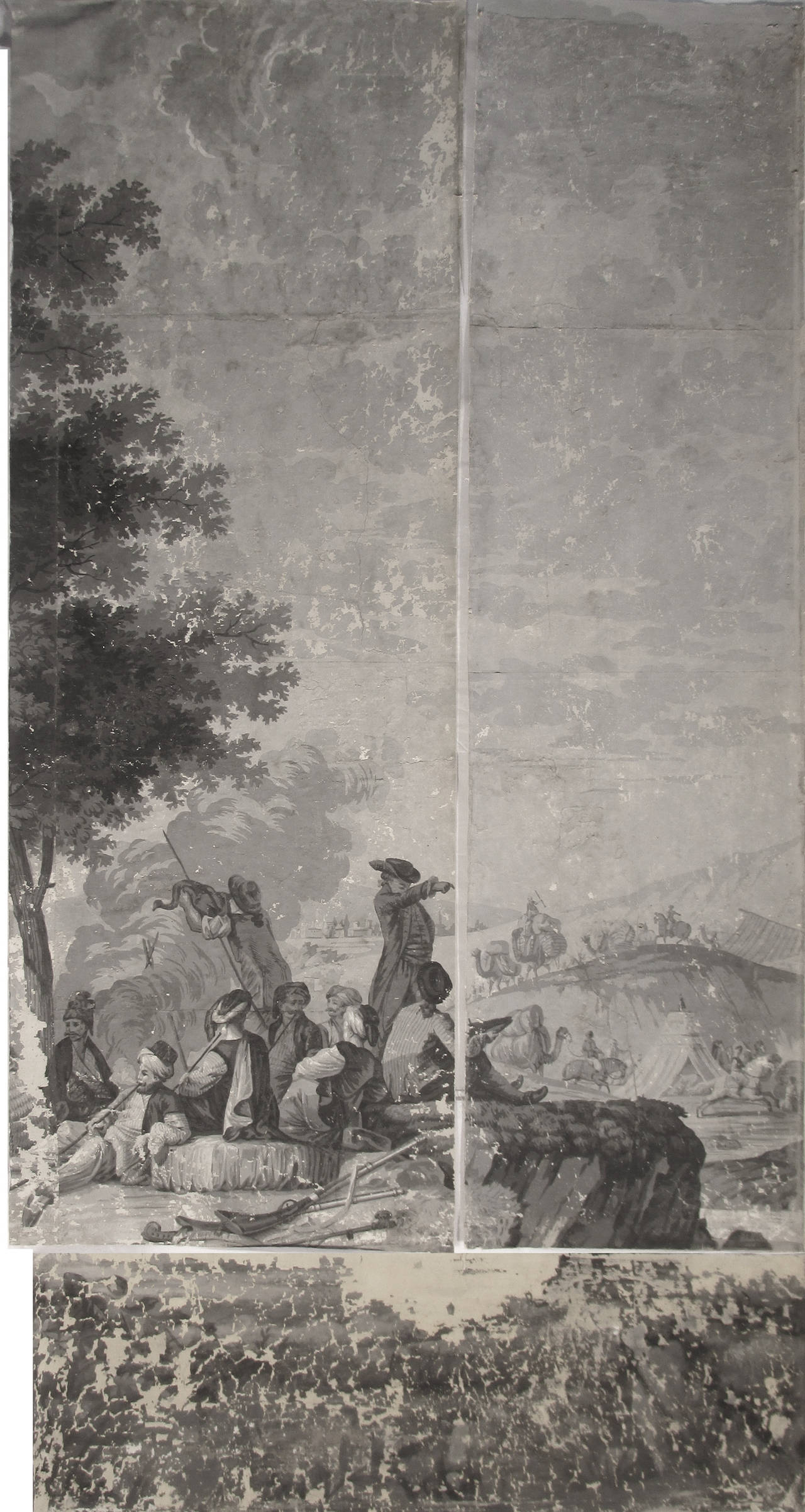 Wallpaper Panels By Joseph Dufour Et Cie After Comte De Choiseul