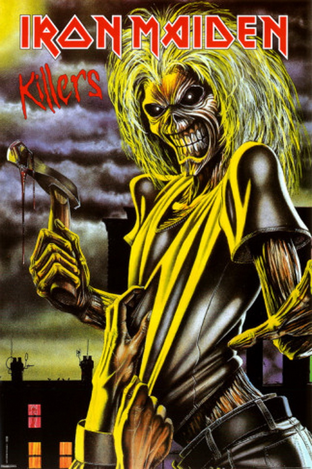 Iron Maiden Killers iPhone HD Wallpaper Photo