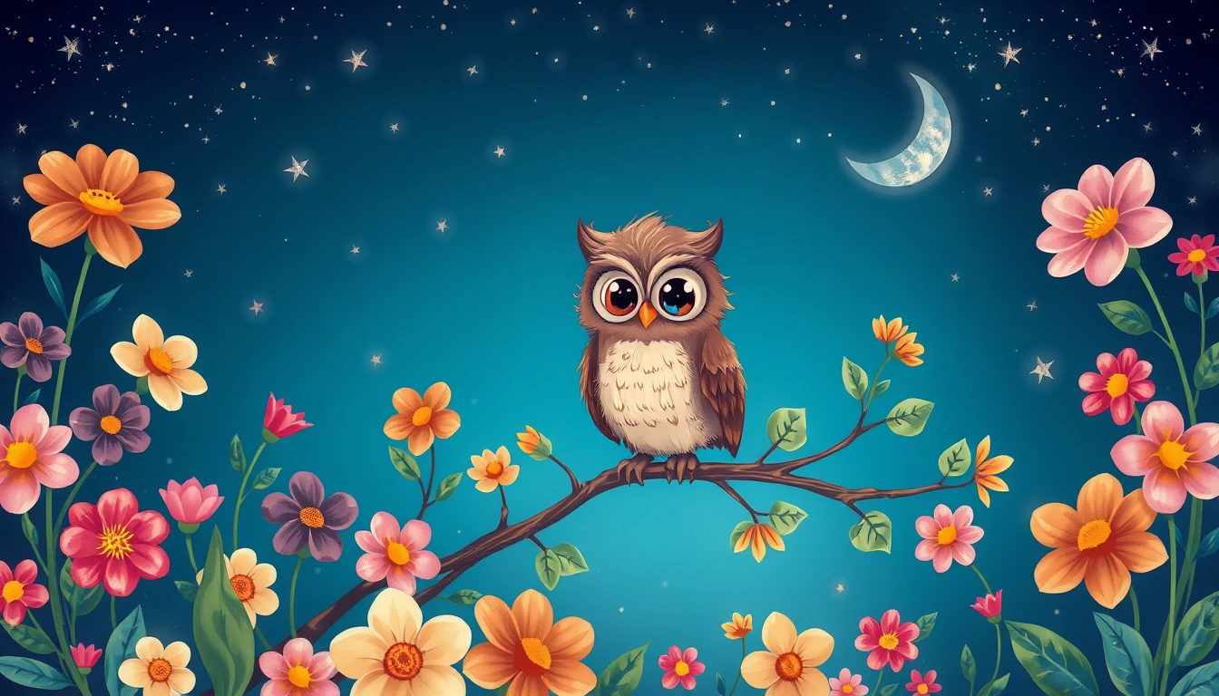 Cute Owl Wallpaper