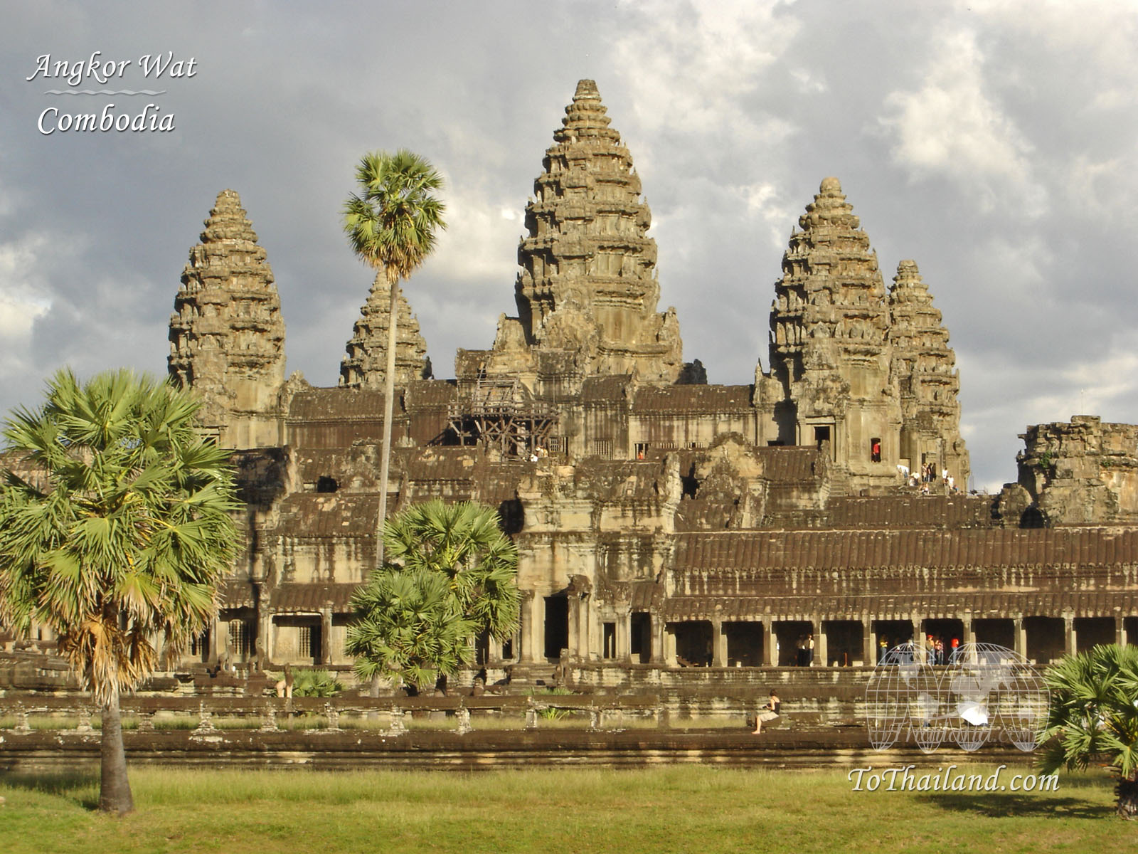 Angkor Wat Thom Cambodia Wallpaper
