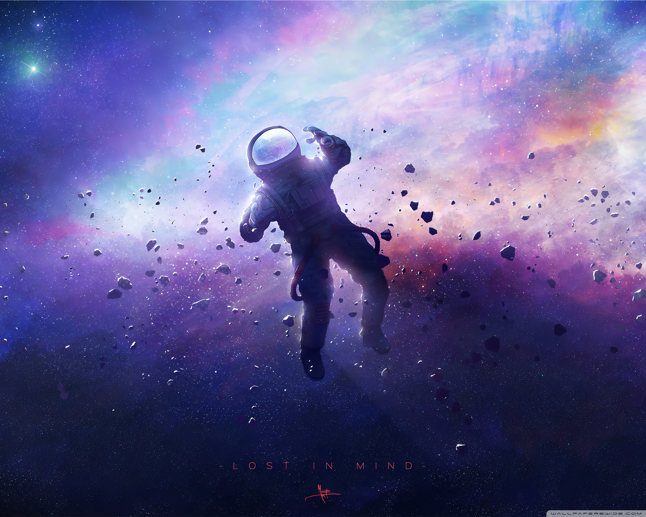 Cute Aesthetic Space Wallpaper Picture