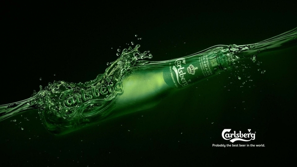 Green Beers Creative Carlsberg Advertisement Ad Mercial