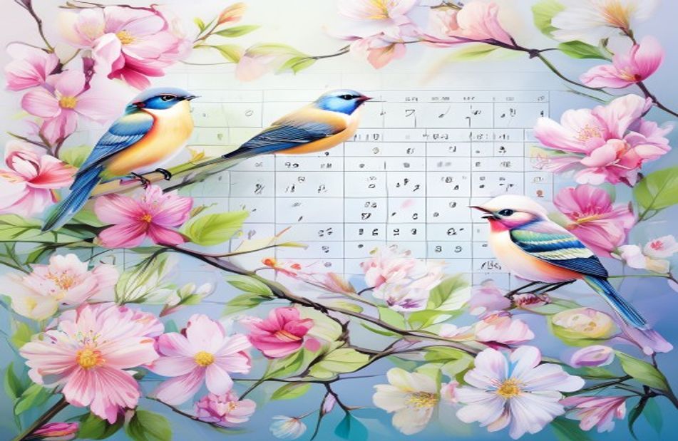 April Calendar Wallpaper