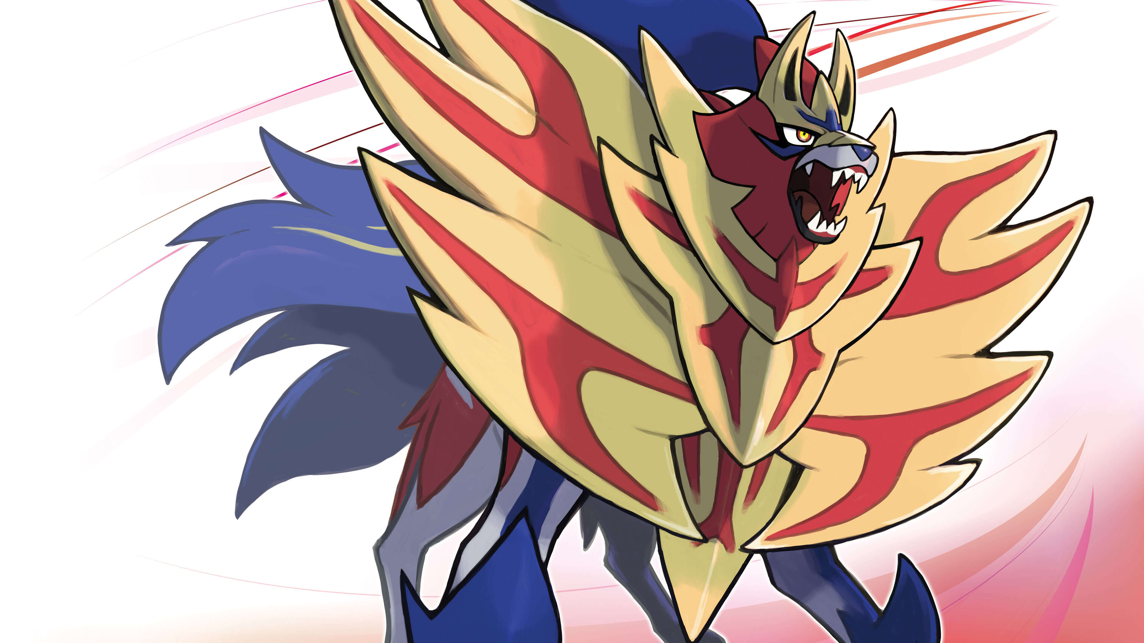 Pokemon Sword And Shield Zamazenta UHD 4k Wallpaper