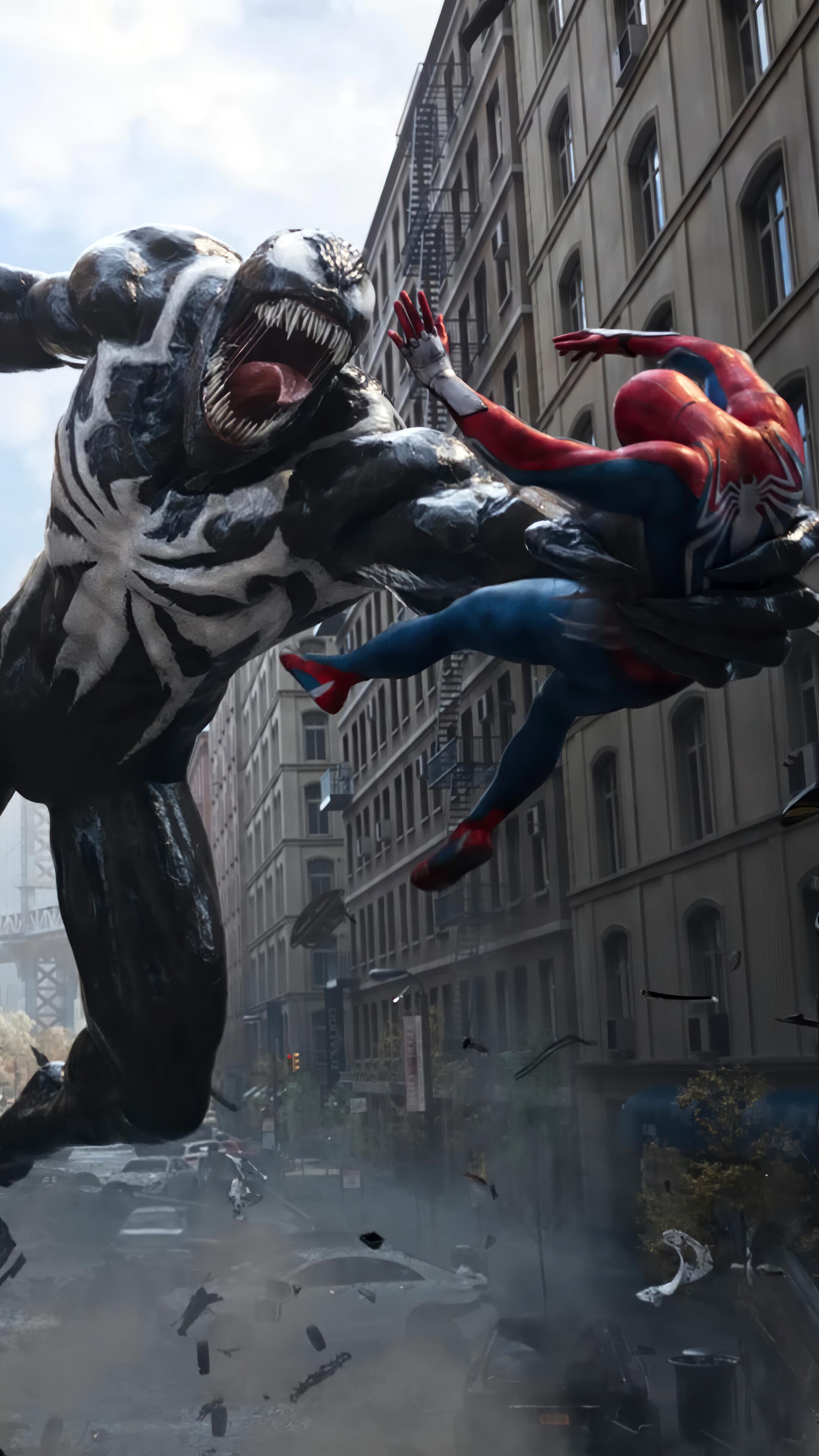 Marvel S Spider Man Vs Venom 4k Wallpaper iPhone HD