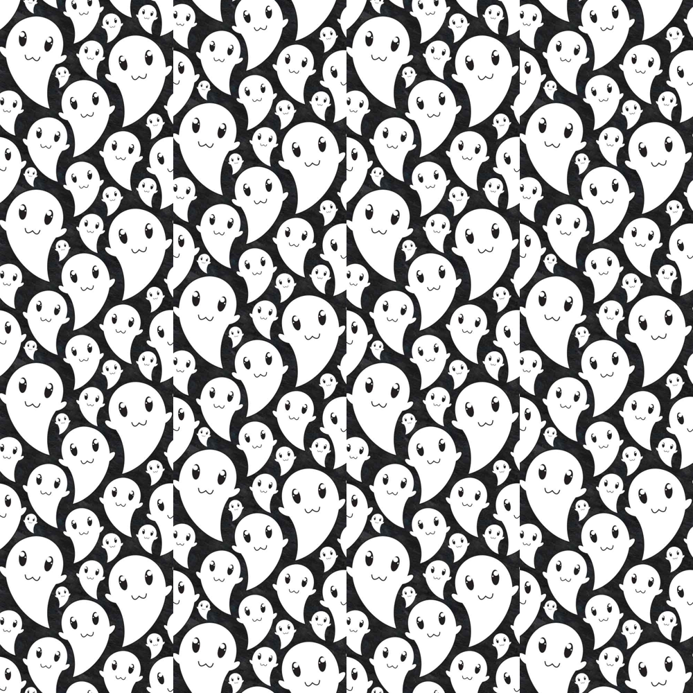 Go Back Images For Ghost Pattern Background