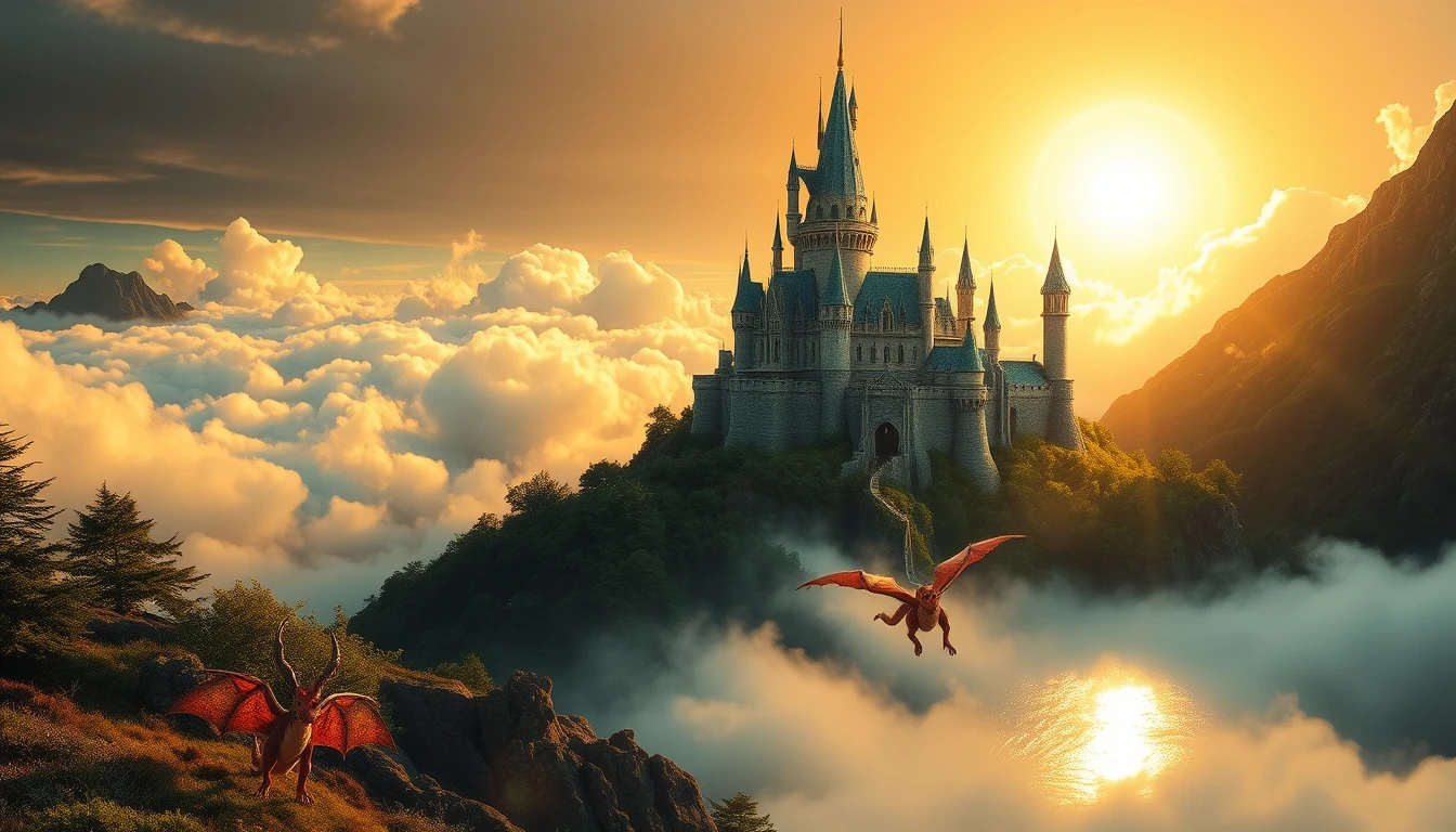 Fantasy Castle Wallpaper