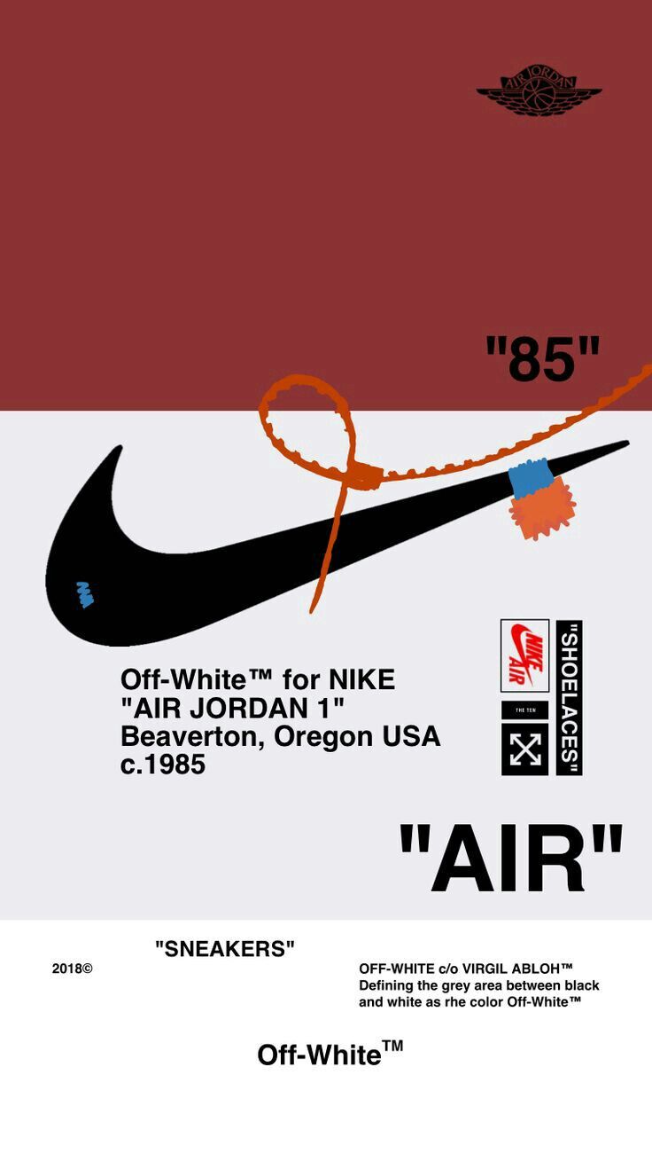 Nike X Off White Esketit Visual Wallpaper Sneakers