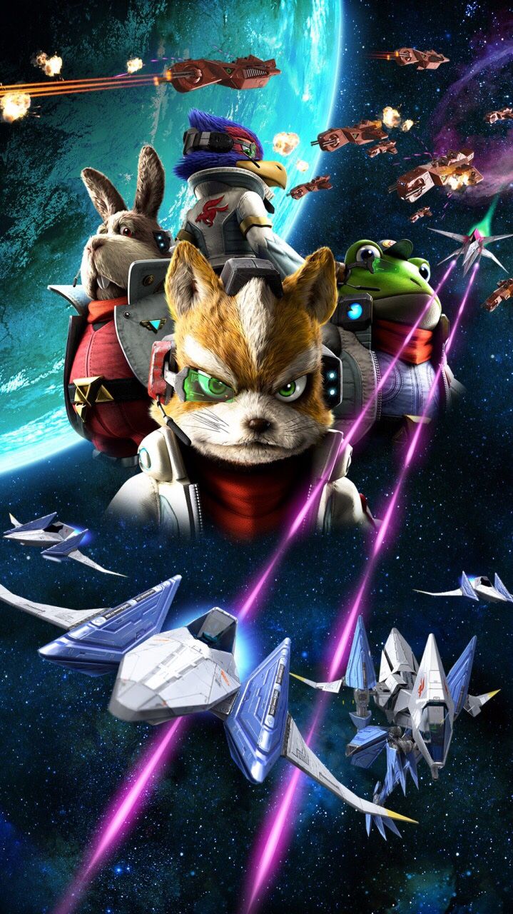 Nintendo S Line Account Releases Two Star Fox Mobile Wallpaper