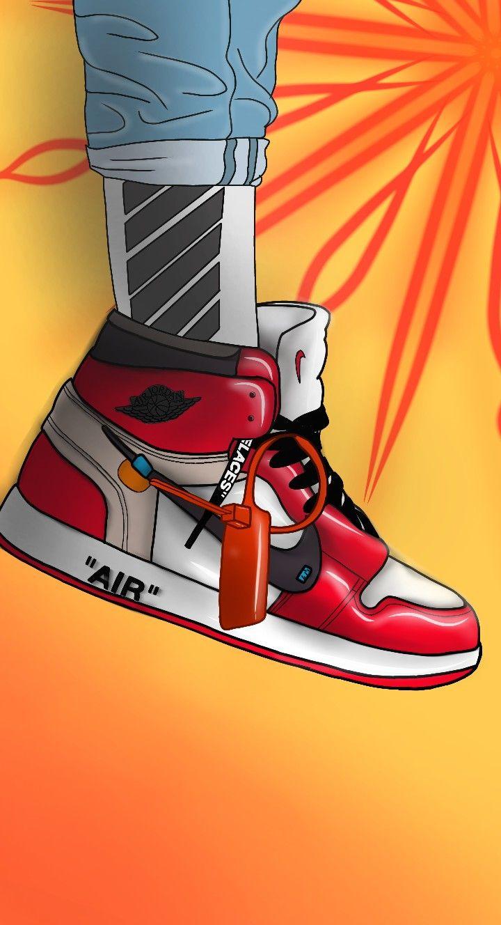Air Jordan X Off White Wallpaper Shoes