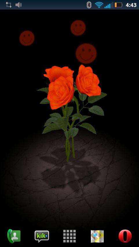 3d Rose Bouquet Live Wallpaper Android Apps On Google Play