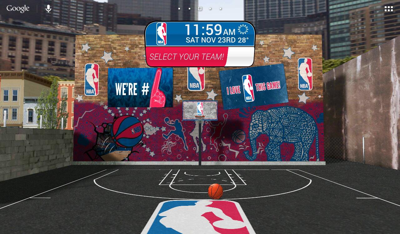 NBA Live Wallpaper screenshot