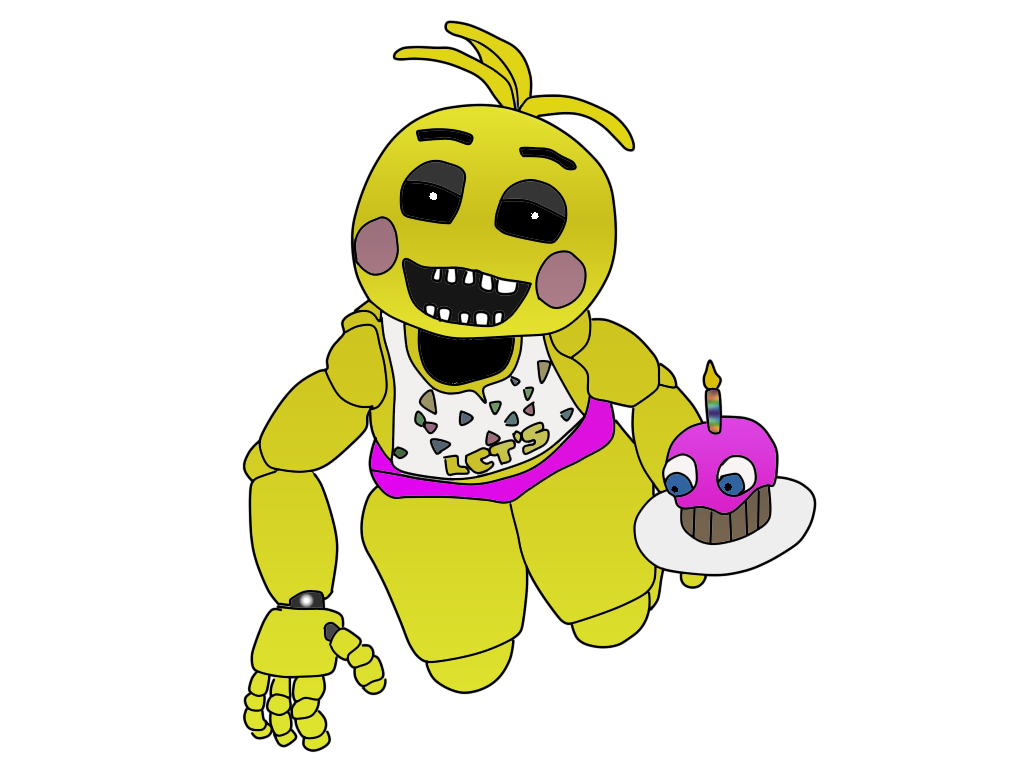 Toy Chica Colorida By Kratoscheky