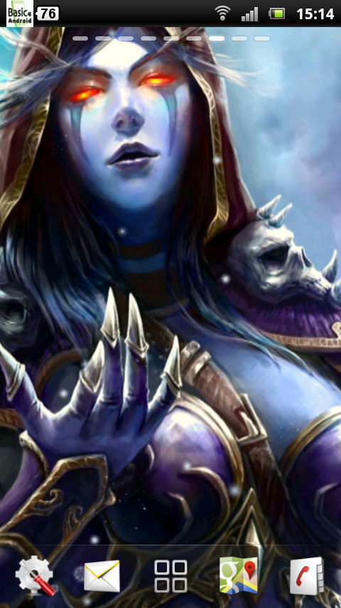Download World of Warcraft Live Wallpaper 2 free for your Android