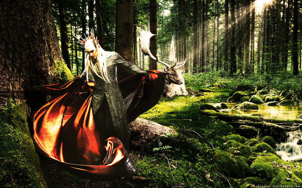 Thranduil Dark Elf Forest By Rubiadmc