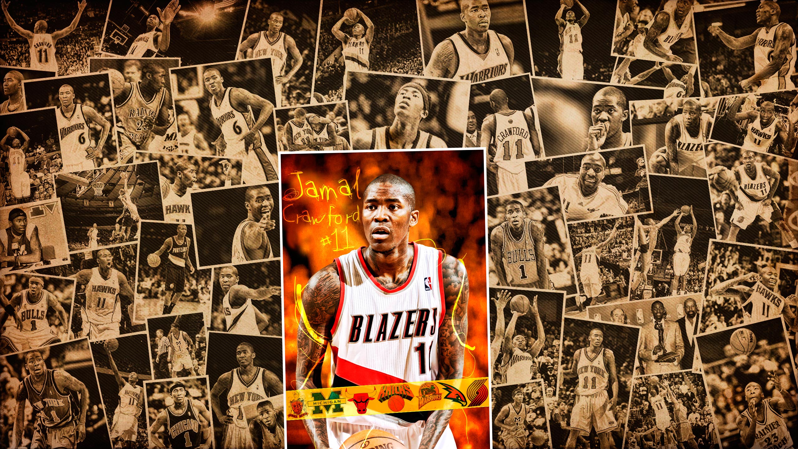 Jamal Crawford Career Wallpaper Basketball