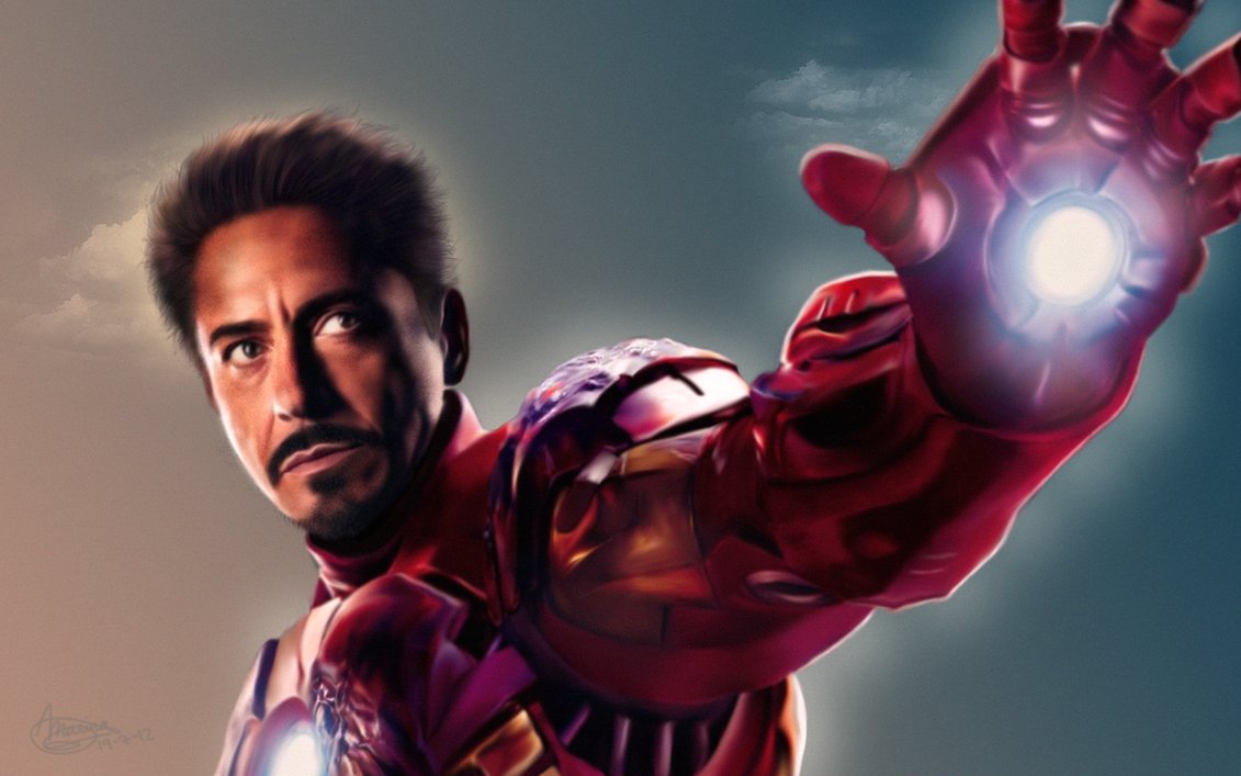 Iron Man Robert Downey Jr By Marinaschiffer