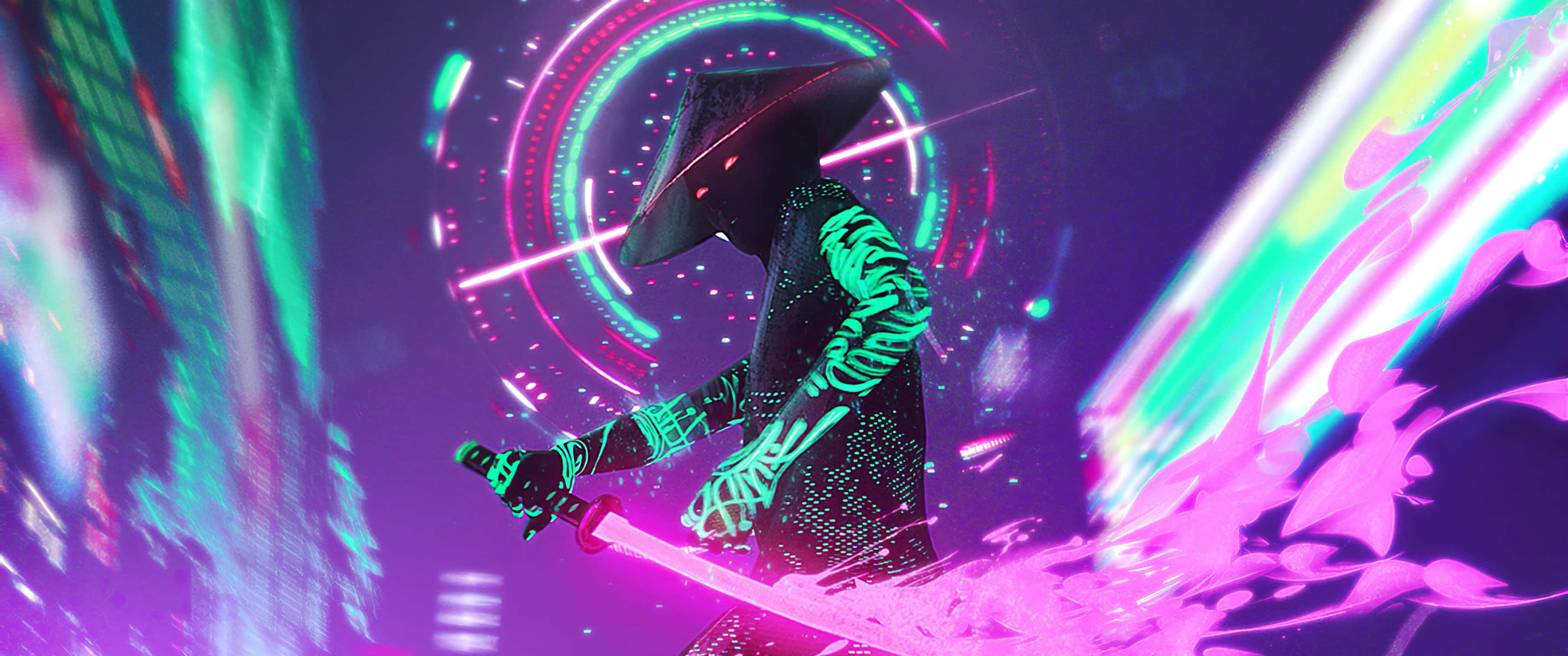En Neon X Wallpaper