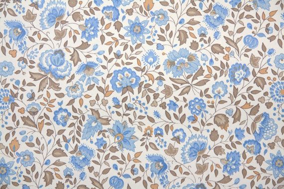 Buy Blue Floral Chintz Commercial Grade Wallpaper Indienne Vine Online in  India  Etsy