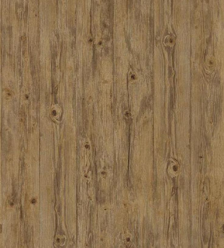 Wallpaper Details About Rustic Brown Wood Grain Board Plank