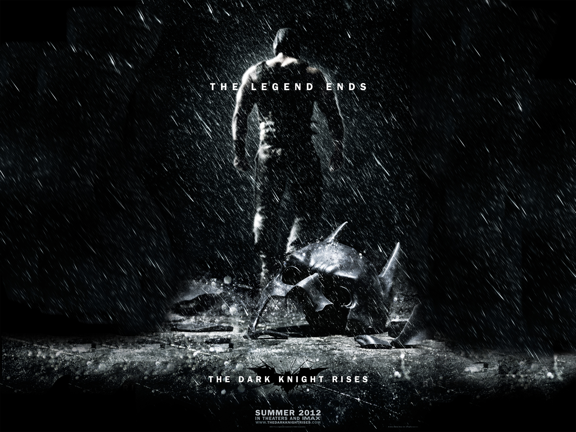 The Dark Knight Rises Two Exclusive wallpapers and the new poster