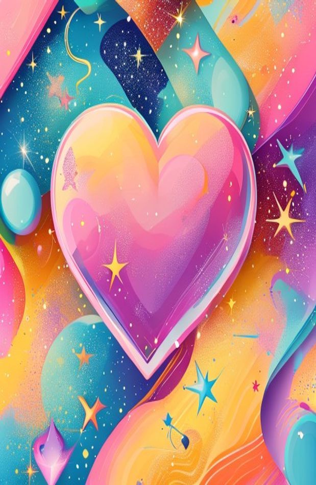 Y2k Heart Wallpaper