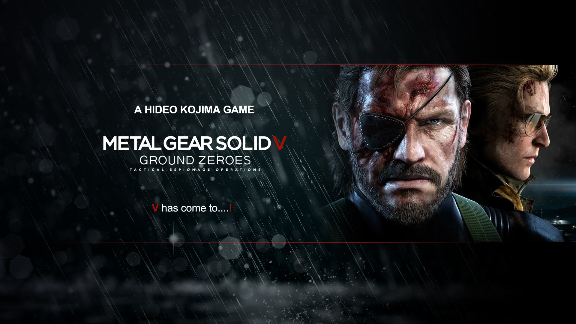 Mgs V Ground Zeroes Poster Wallpaper Picture With