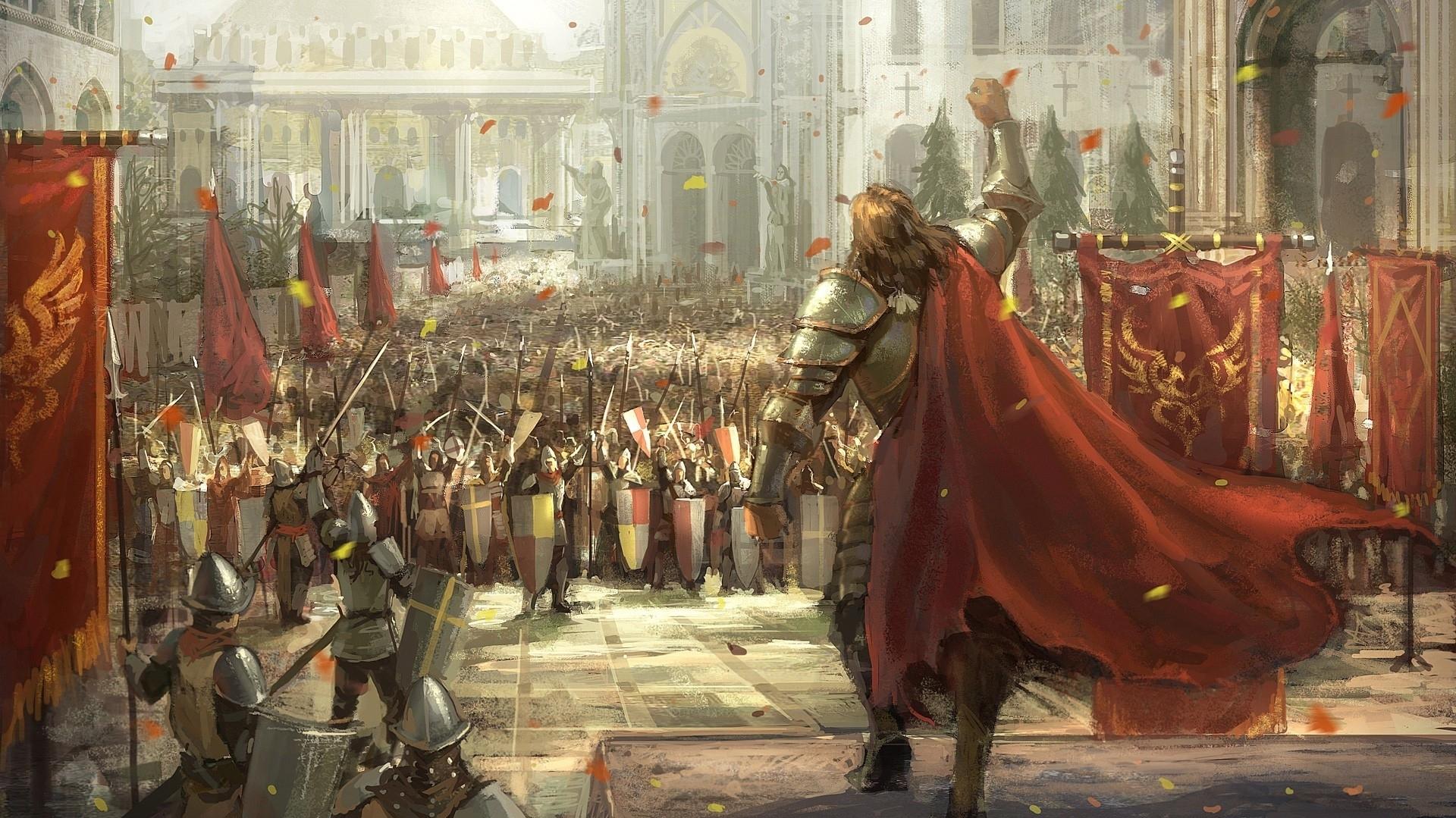 Fantasy Knight HD Wallpaper
