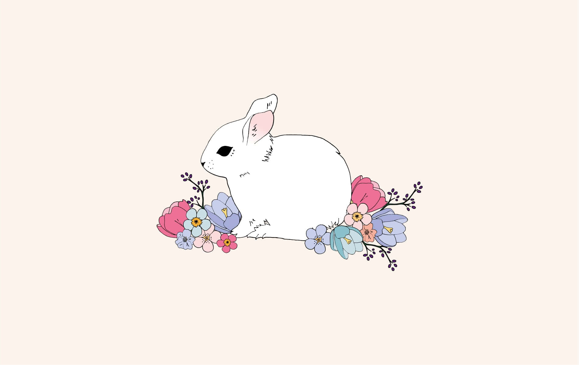 Bunny Aesthetic Wallpaper