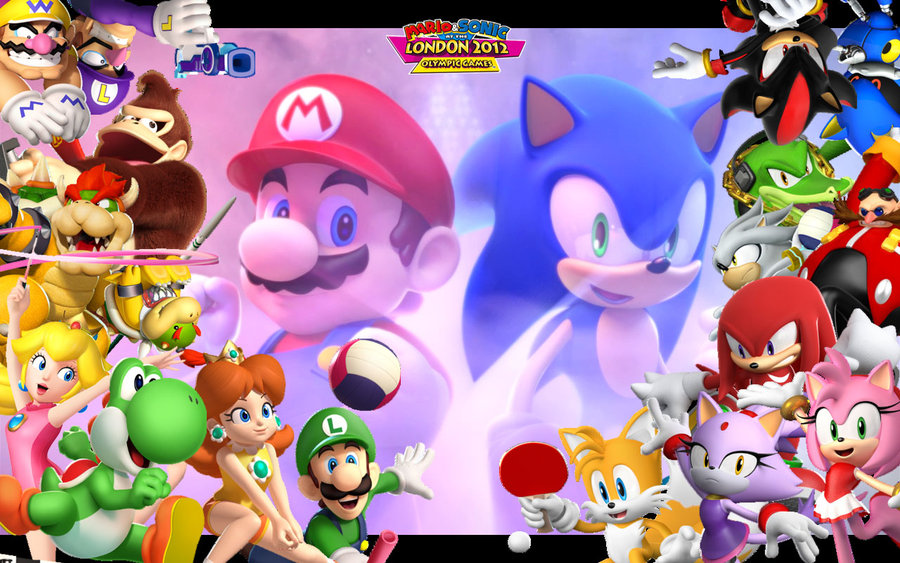 Mario And Sonic London Olympic Games Wallpaper By Princesspeach5 On