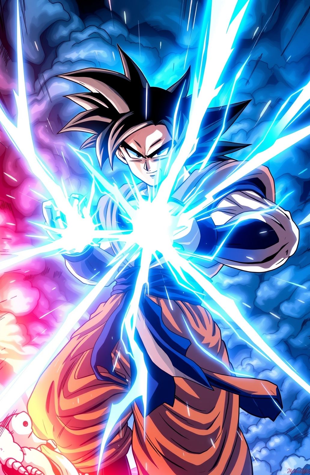 Goku Kamehameha Wallpaper