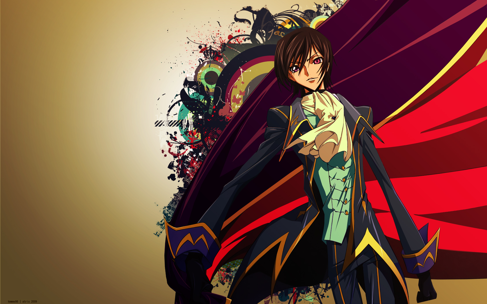 🔥 Free Download Lelouch Lamperouge Wallpaper 4k Black Code Geass by ...