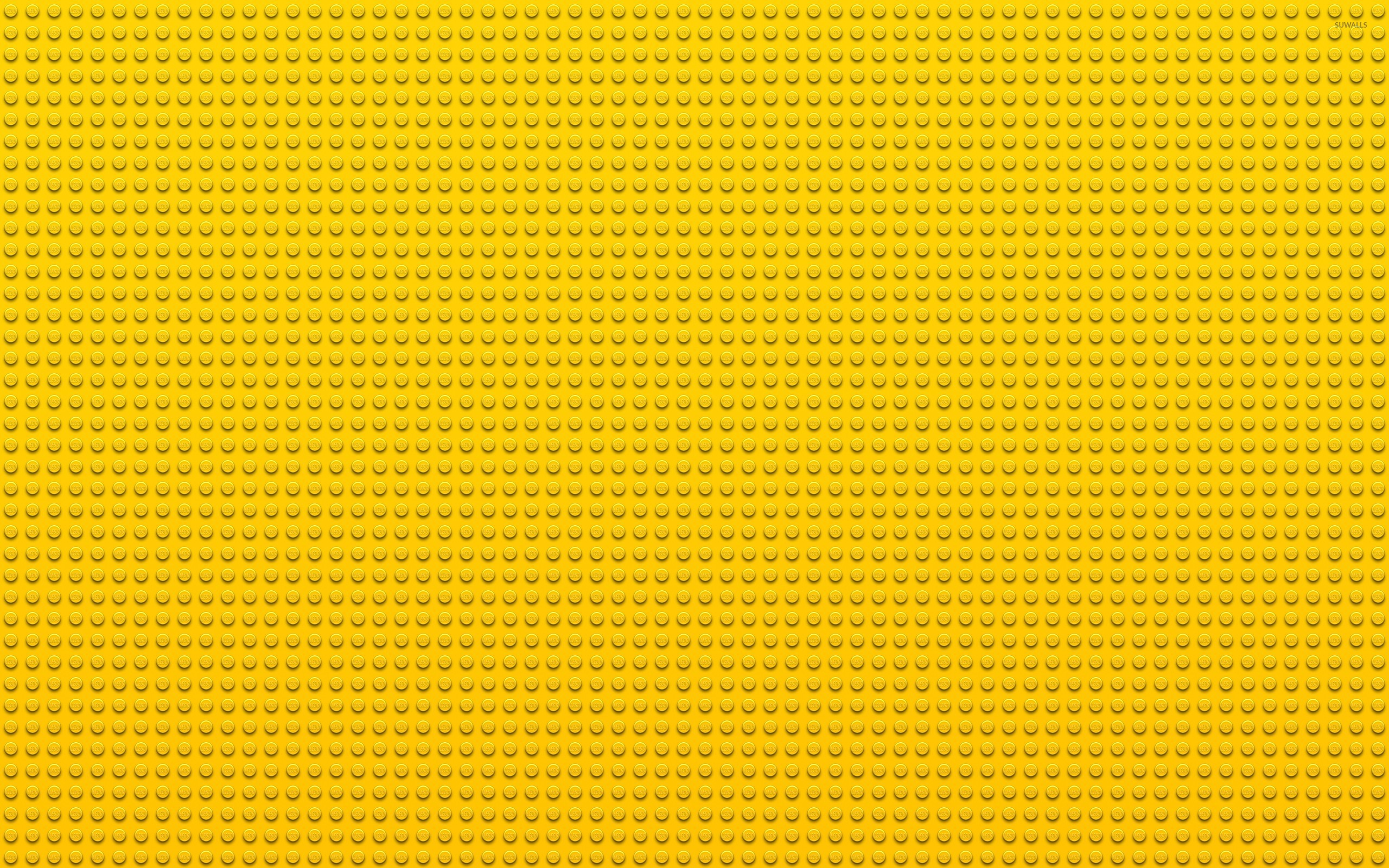 Lego Bricks Background Yellow Wallpaper