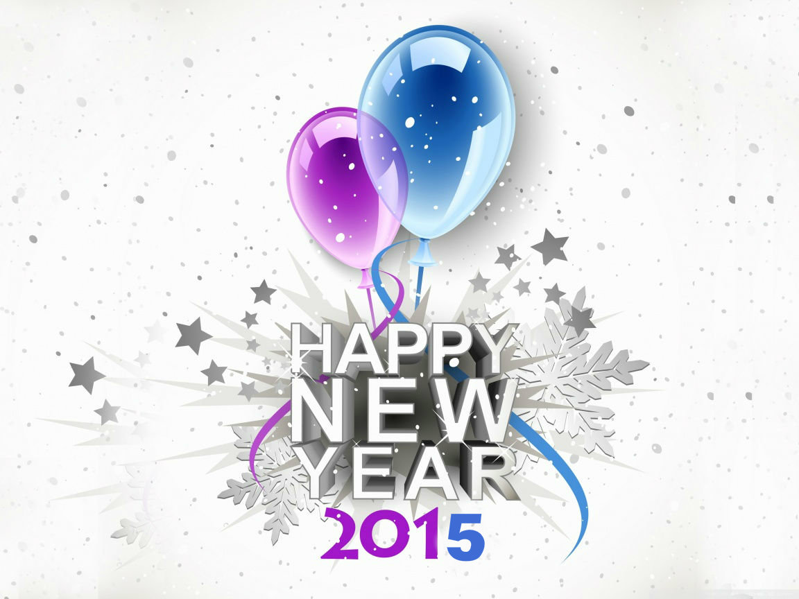 3D Happy New Year 2015 by onehdwallpapercom