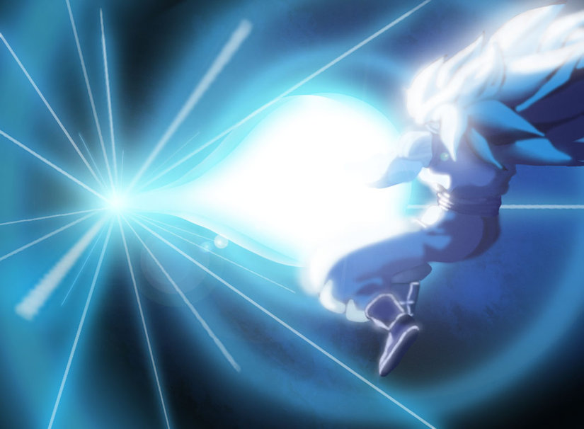 Ssj3 Goku S Kamehameha Wallpaper