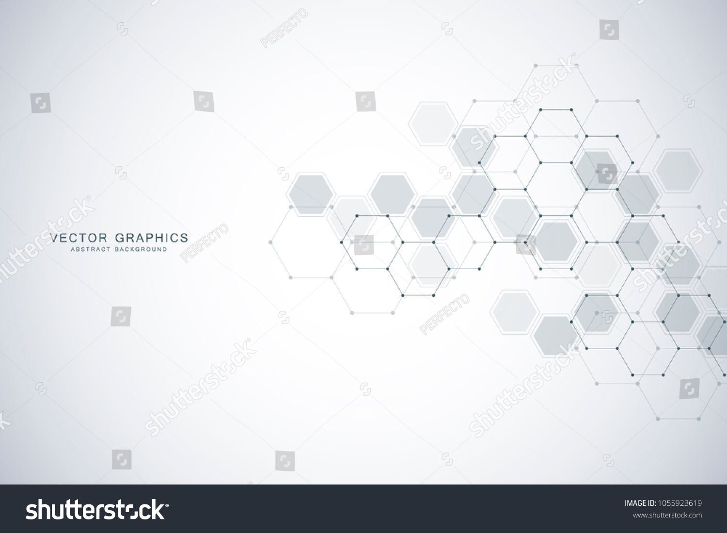 Abstract Molecular Structure And Medical Background Medicine