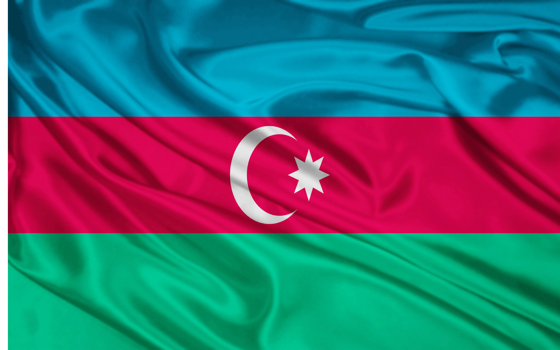 Azerbaijan Flag Desktop Pc And Mac Wallpaper