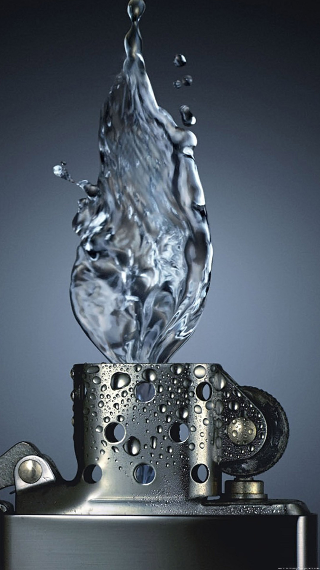 3d Water Lighter Best Htc One Wallpaper And Easy To